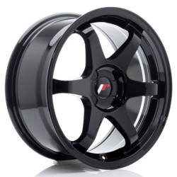 Japan Racing JR-3 17x8" (4 hole custom PCD) ET20-35, Gloss Black