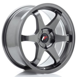 Japan Racing JR-3 17x8" (5 hole custom PCD) ET20-35, Gunmetal
