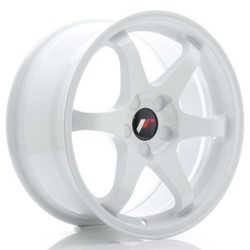 Japan Racing JR-3 17x8" (5 hole custom PCD) ET20-35, White