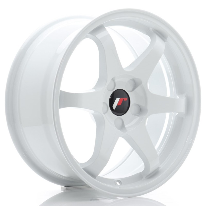 Japan Racing JR-3 17x8" (5 hole custom PCD) ET20-35, White