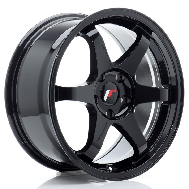 Japan Racing JR-3 17x8" 5x120 ET35, Gloss Black