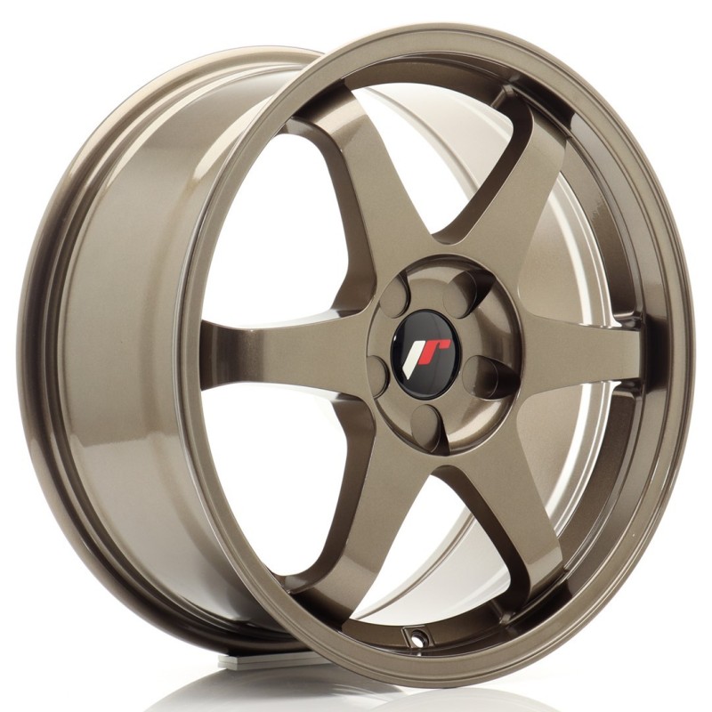 Japan Racing JR-3 18x8" (5 hole custom PCD) ET20-45, Bronze