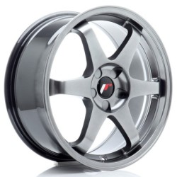 Japan Racing JR-3 18x8" (5 hole custom PCD) ET20-45, Hyper Black