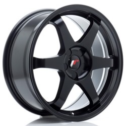 Japan Racing JR-3 18x8" (5 hole custom PCD) ET20-45, Flat Black