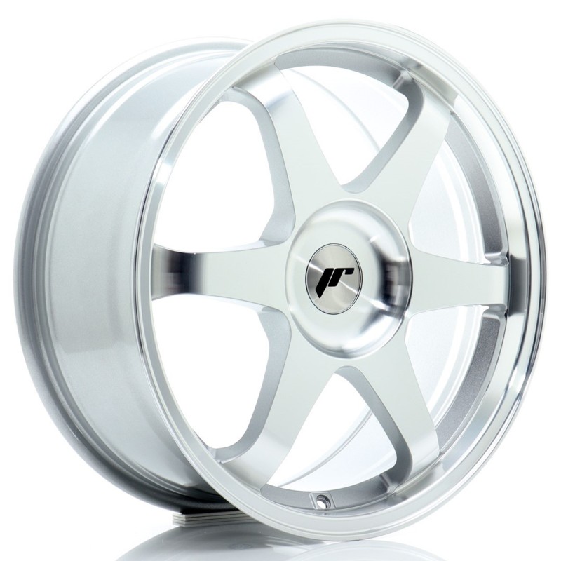Japan Racing JR-3 18x8" (4 & 5 hole custom PCD) ET20-45, Silver