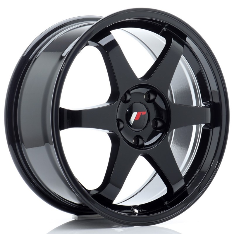 Japan Racing JR-3 18x8" 5x114.3 ET40, Gloss Black