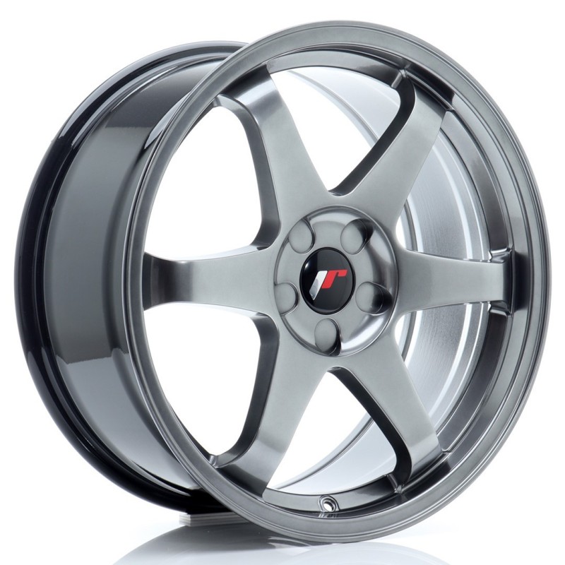 Japan Racing JR-3 19x8.5" (5 hole custom PCD) ET20-42, Hyper Black