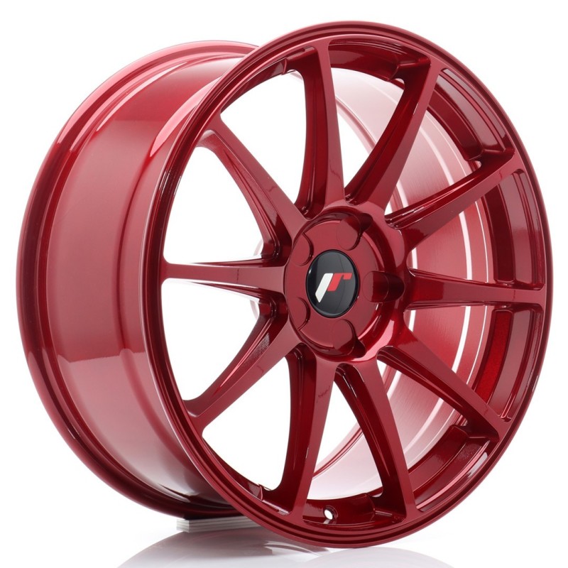 Japan Racing JR-11 19x8.5" (5 hole custom PCD) ET20-42, Red