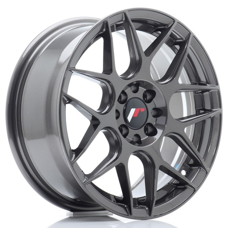 Japan Racing JR-18 16x7" 4x108 ET25, Hyper Gray