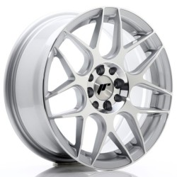 Japan Racing JR-18 16x7" 4x100 ET35, Machined Silver
