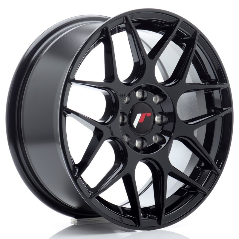 Japan Racing JR-18 16x7" 4x100/114.3 ET35, Gloss Black