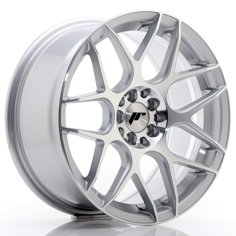 Japan Racing JR-18 17x8" 4x100/114.3 ET35, Machined Silver