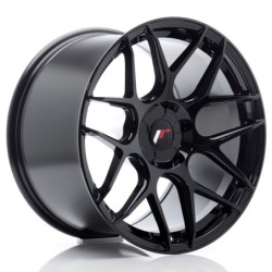 Japan Racing JR-18 Extreme Concave 18x10.5" (5 hole custom PCD) ET0-25, Gloss Black