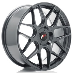 Japan Racing JR-18 18x7.5" (5 hole custom PCD) ET20-40, Hyper Gray