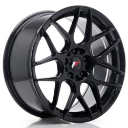 Japan Racing JR-18 18x8.5" 5x100/120 ET35, Gloss Black