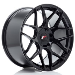 Japan Racing JR-18 Extreme Concave 18x9.5" (5 hole custom PCD) ET20-43, Gloss Black