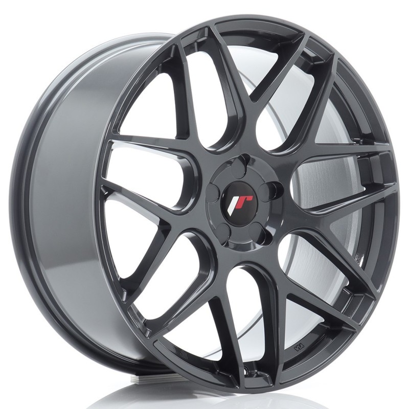 Japan Racing JR-18 Extreme Concave 20x9" (5 hole custom PCD) ET20-40, Hyper Gray