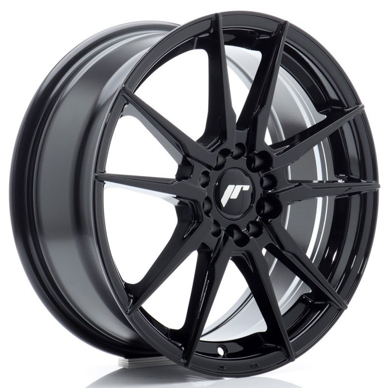 Japan Racing JR-21 17x7" 4x100/108 ET25, Gloss Black