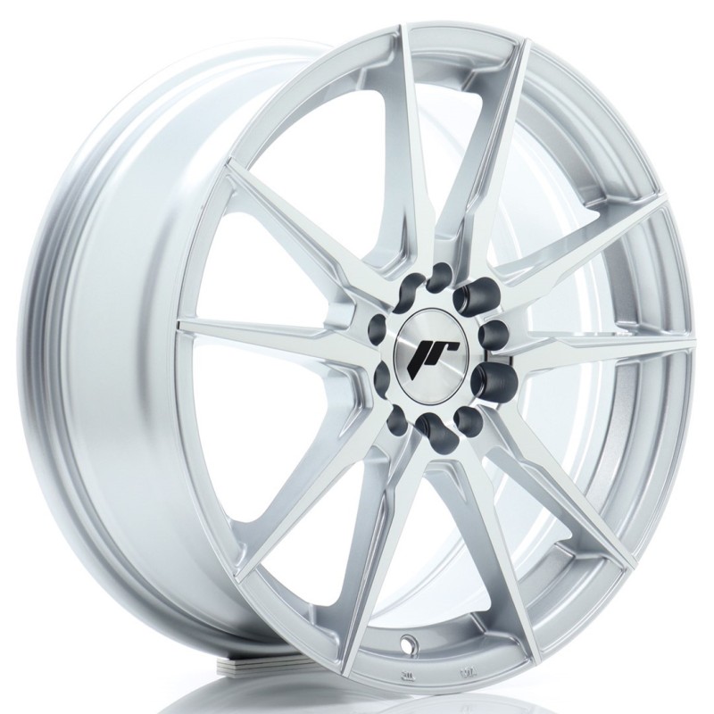 Japan Racing JR-21 17x7" 4x100/114.3 ET40, Machined Silver