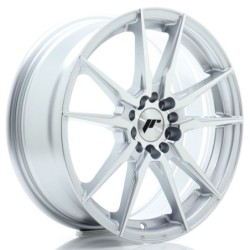 Japan Racing JR-21 17x7" 5x108/112 ET40, Machined Silver