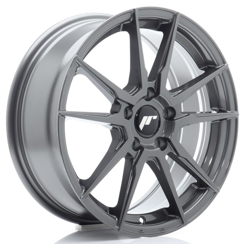 Japan Racing JR-21 17x7" 5x114.3 ET40, Hyper Gray