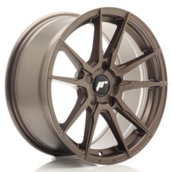 Japan Racing JR-21 17x8" (5 hole custom PCD) ET20-35, Bronze