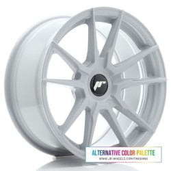 Japan Racing JR-21 17x8" (4 & 5 hole custom PCD) ET20-35, Custom Finish