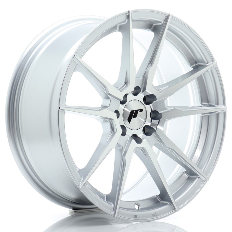 Japan Racing JR-21 17x8" 4x100/114.3 ET35, Machined Silver