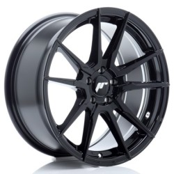 Japan Racing JR-21 17x8" 5x100 ET35, Gloss Black