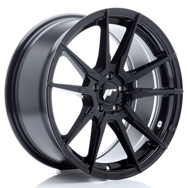 Japan Racing JR-21 17x8" 5x100 ET35, Gloss Black