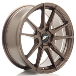 Japan Racing JR-21 18x8" (5 hole custom PCD) ET20-40, Bronze