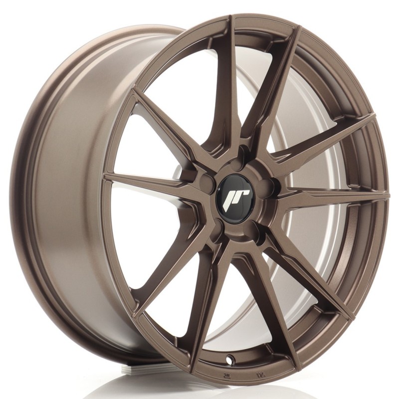 Japan Racing JR-21 18x8" (5 hole custom PCD) ET20-40, Bronze