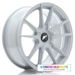 Japan Racing JR-21 18x8.5" (4 & 5 hole custom PCD) ET20-45, Custom Finish