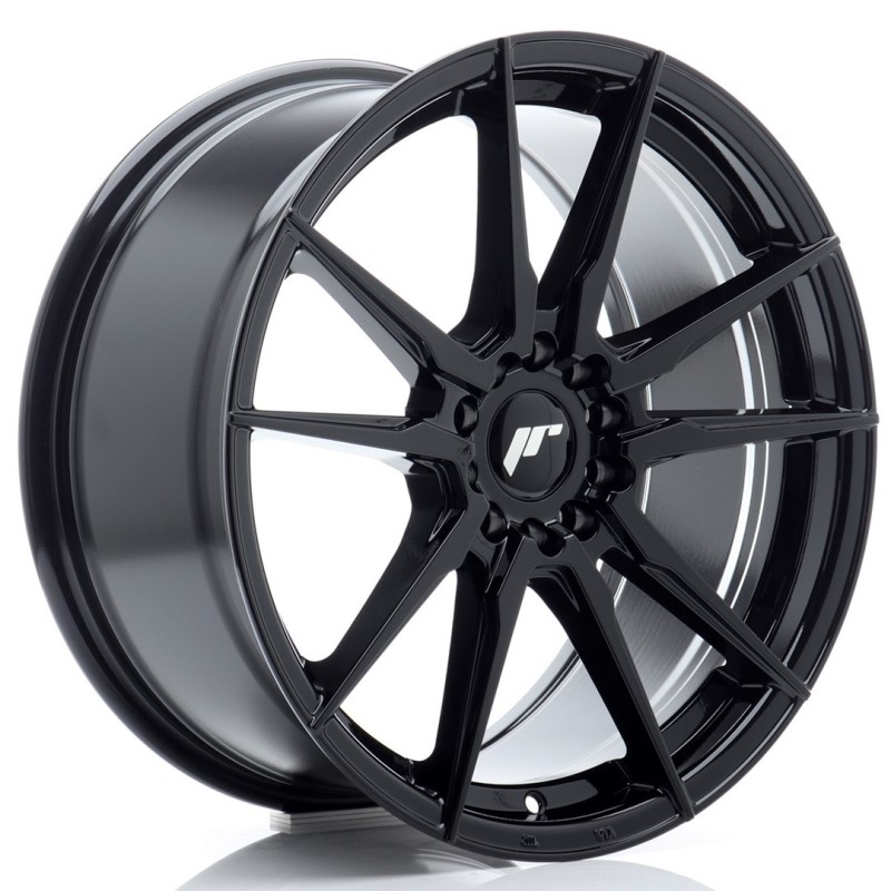 Japan Racing JR-21 18x8.5" 5x100/120 ET35, Gloss Black
