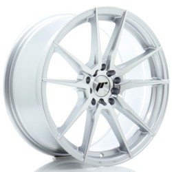 Japan Racing JR-21 18x8.5" 5x100/120 ET35, Machined Silver