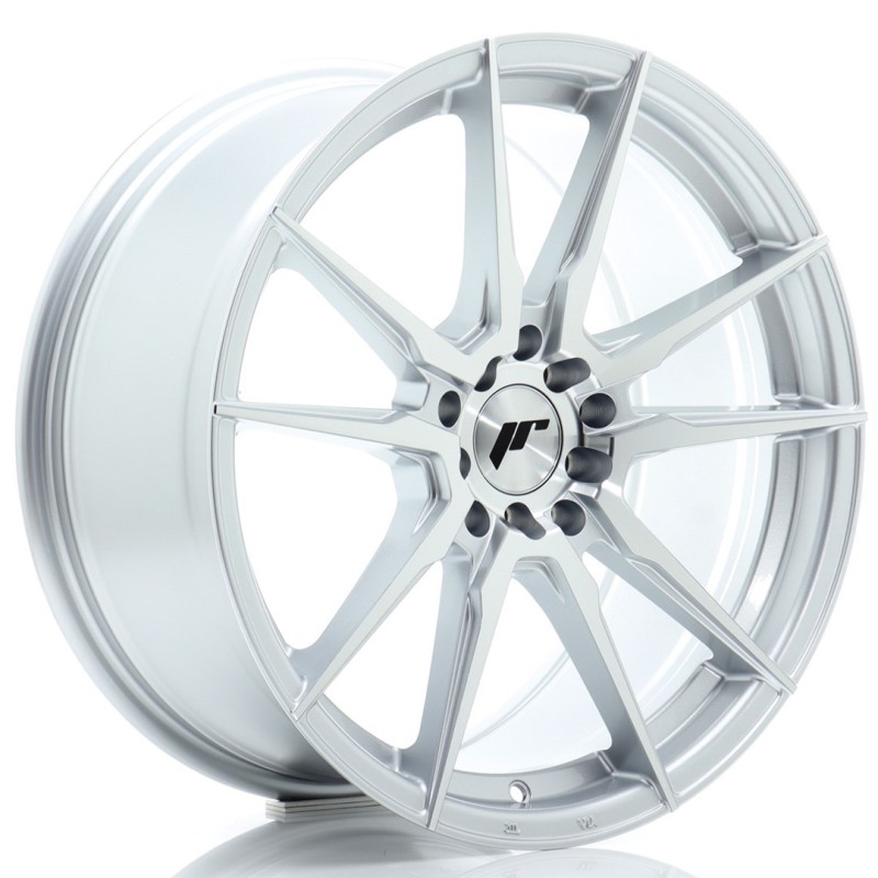 Japan Racing JR-21 18x8.5" 5x100/120 ET35, Machined Silver