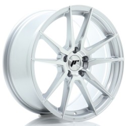 Japan Racing JR-21 18x8.5" 5x112 ET45, Machined Silver
