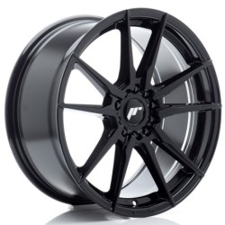 Japan Racing JR-21 18x8.5" 5x112/114.3 ET45, Gloss Black