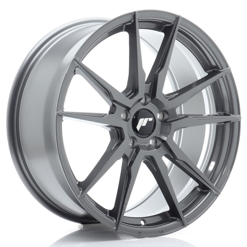 Japan Racing JR-21 19x8.5" 5x112 ET45, Hyper Gray