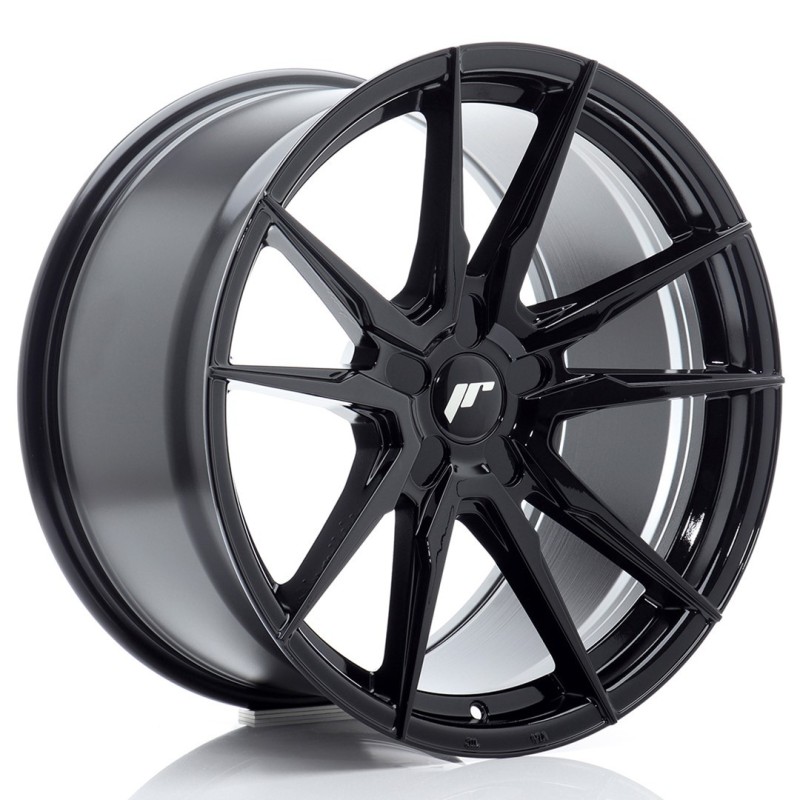 Japan Racing JR-21 Extreme Concave 19x9" (5 hole custom PCD) ET20-40, Gloss Black