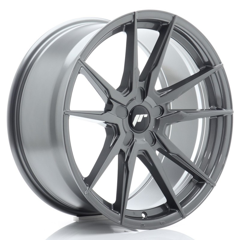 Japan Racing JR-21 Extreme Concave 19x9" (5 hole custom PCD) ET20-40, Hyper Gray