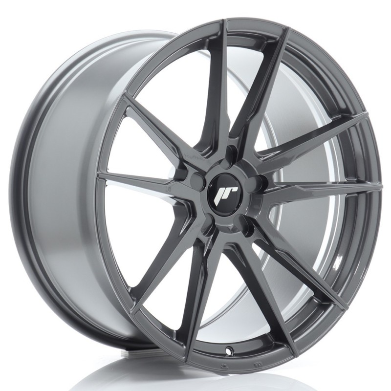 Japan Racing JR-21 Extreme Concave 20x10" (5 hole custom PCD) ET20-48, Hyper Gray