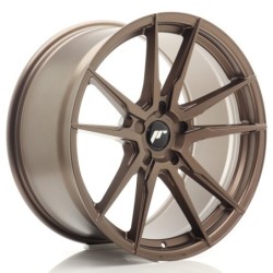 Japan Racing JR-21 Extreme Concave 20x10" (5 hole custom PCD) ET20-48, Bronze