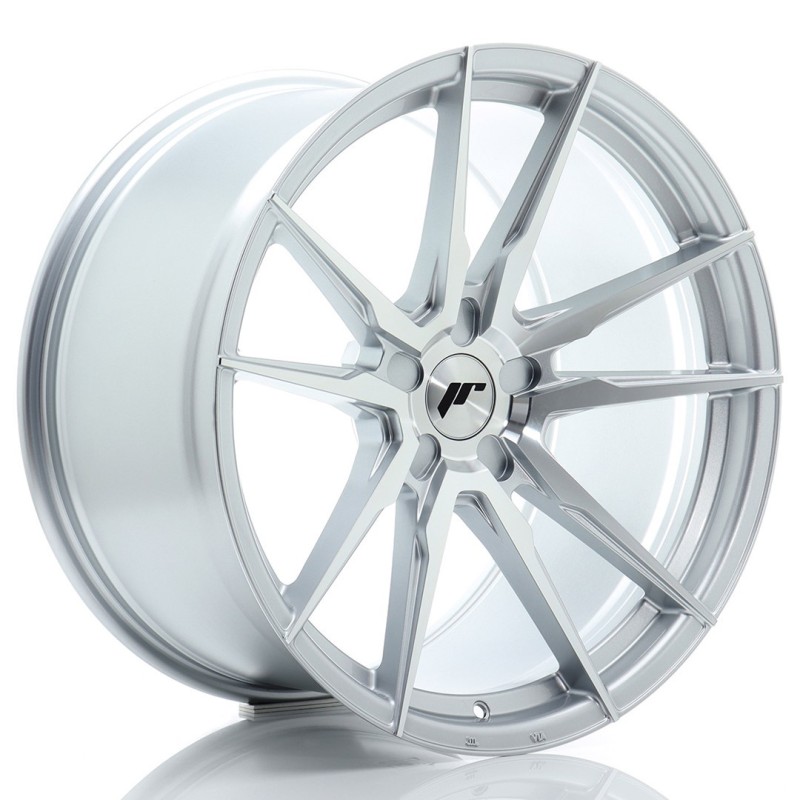 Japan Racing JR-21 Extreme Concave 20x11" (5 hole custom PCD) ET15-45, Machined Silver