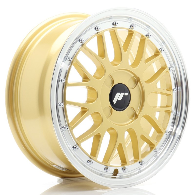 Japan Racing JR-23 16x7" (4 hole custom PCD) ET20-45, Gold