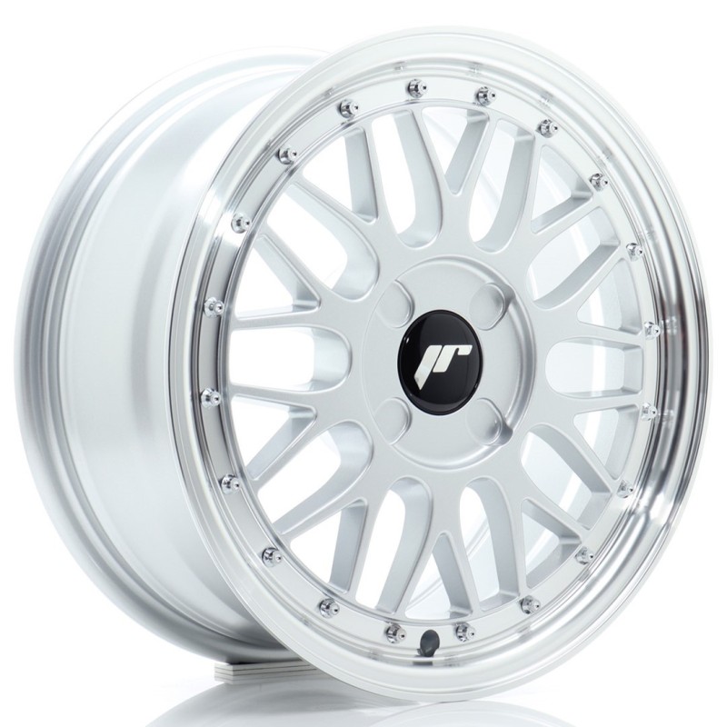 Japan Racing JR-23 16x7" (4 hole custom PCD) ET20-45, Silver
