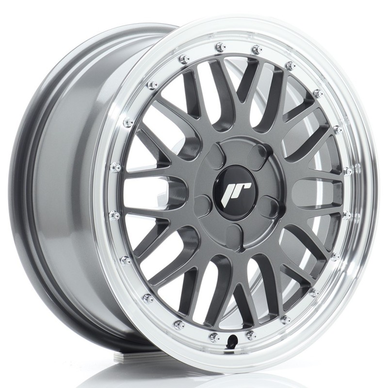 Japan Racing JR-23 16x7" (5 hole custom PCD) ET20-45, Hyper Gray