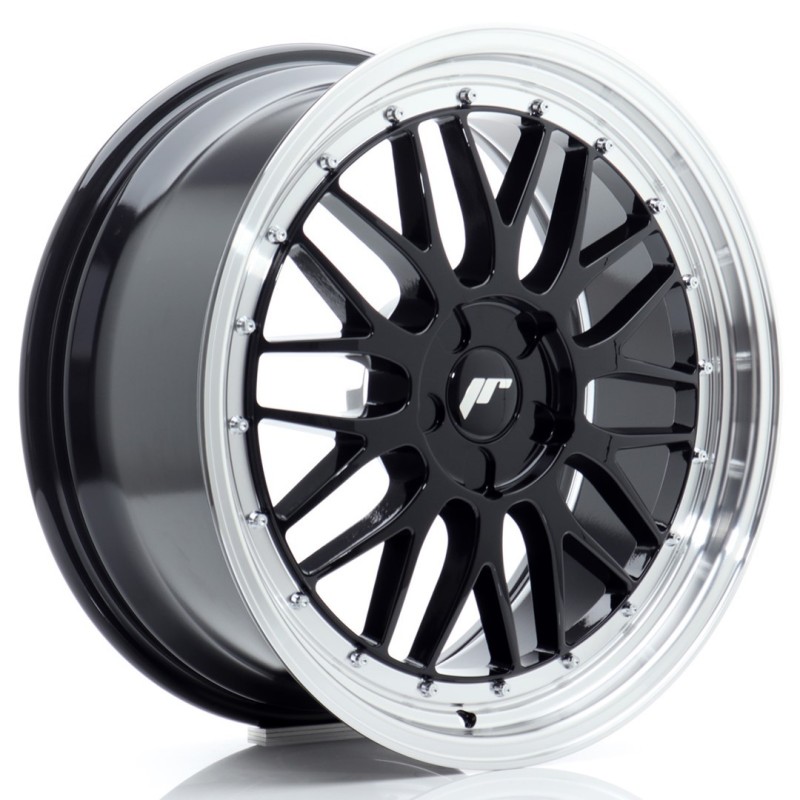 Japan Racing JR-23 19x8.5" (5 hole custom PCD) ET20-45, Gloss Black
