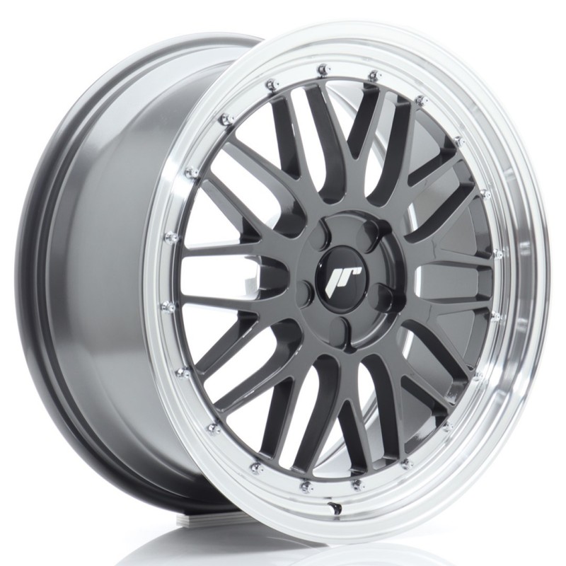 Japan Racing JR-23 19x8.5" (5 hole custom PCD) ET20-45, Hyper Gray