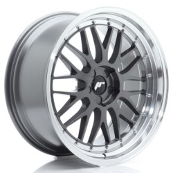 Japan Racing JR-23 20x10" (5 hole custom PCD) ET20-40, Hyper Gray